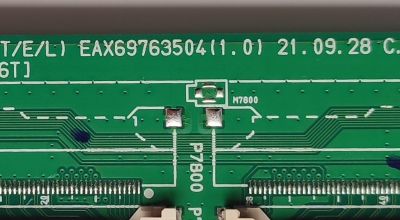 MAIN PARA TV LG / NUMERO DE PARTE EBU66783606 / EAX69763504(1.0) / PANEL HC500EQF-VKGA1-214X / DISPLAY PT500GT03-1 VER.1.0 / MODELO 50QNED80UQA.BUSSLJM	 - Imagen 2